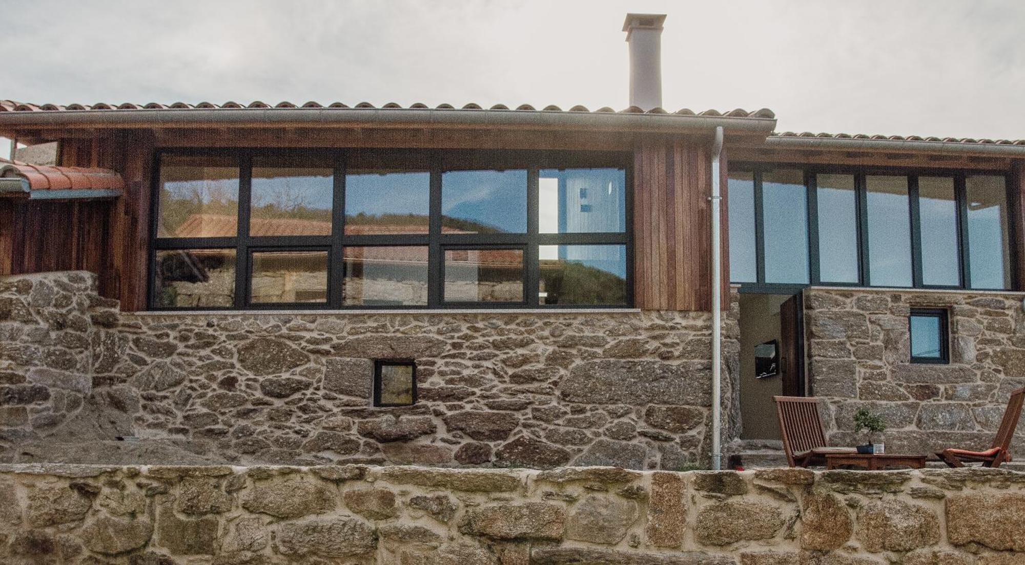 Cristosende Casinas Do Sil旅馆 外观 照片