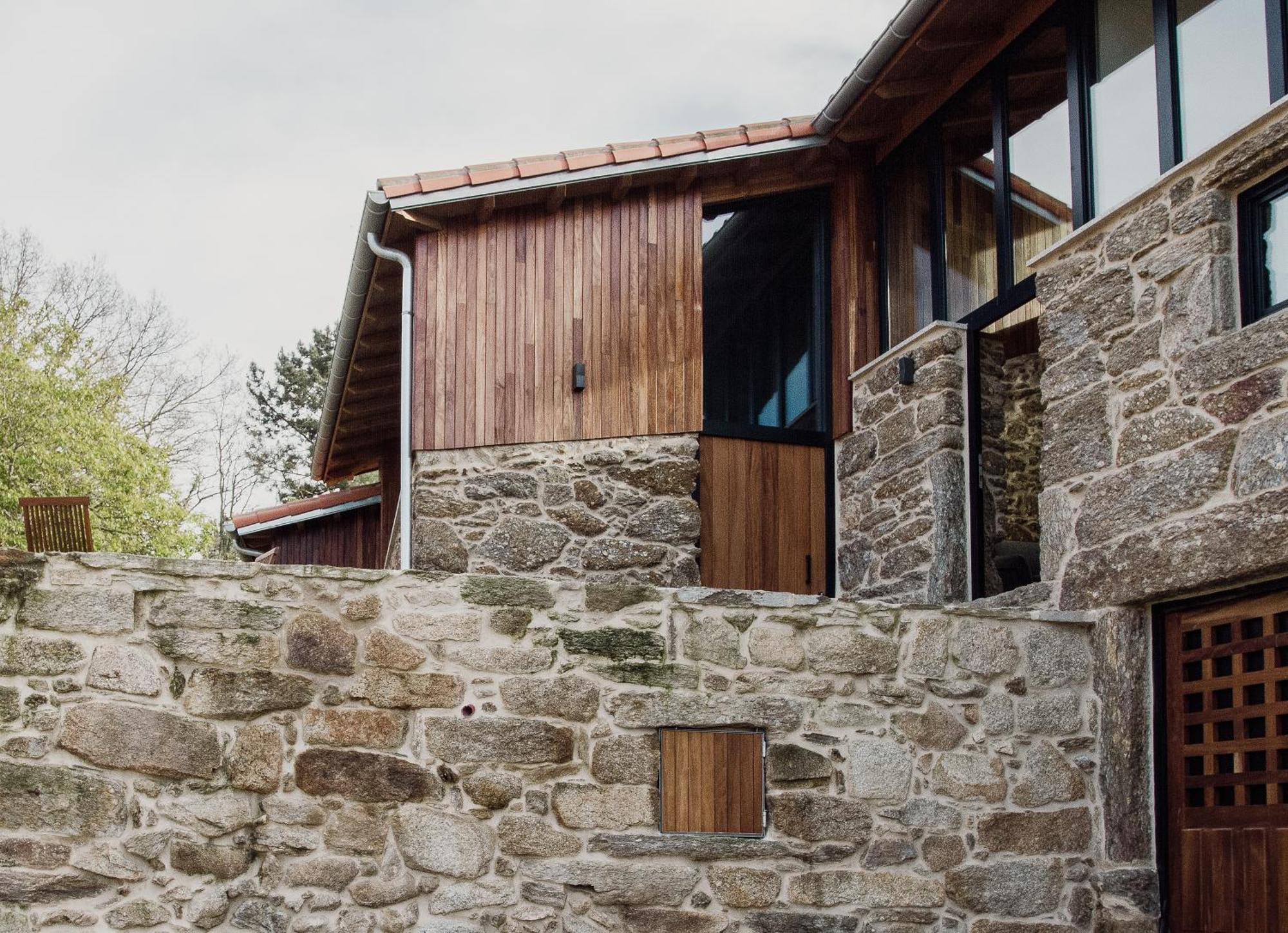Cristosende Casinas Do Sil旅馆 外观 照片